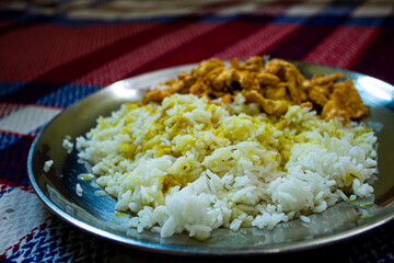 rice and lentils