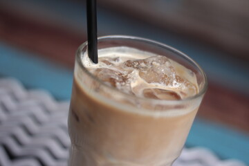 latte with ice