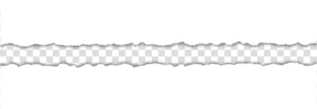 vector torn paper with ripped edges with space for your text	