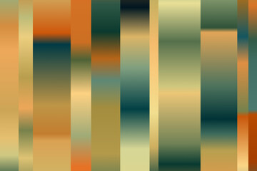 Fototapeta premium Orange, yellow and green lines abstract background. Great illustration for your needs.