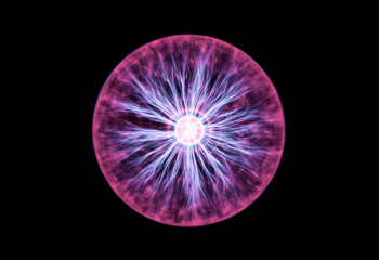 Long Exposure of a Plasma Globe