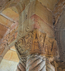 The church of St Mary at Mount Naranco, Oviedo, Asturias, Spain, Europe