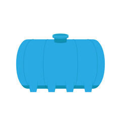 Water tank vector. wallpaper. water tank  on white background.