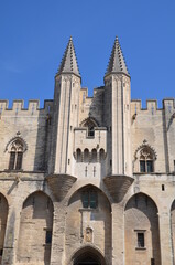ENTR&Eacute;E DU PALAIS DES PAPES XIV &eacute;me SI&Egrave;CLE AVIGNON 