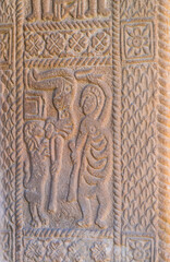 Naklejka premium The church of St Mary at Mount Naranco, Oviedo, Asturias, Spain, Europe