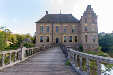 Fototapeta na wymiar Castle Vorden in The Netherlands