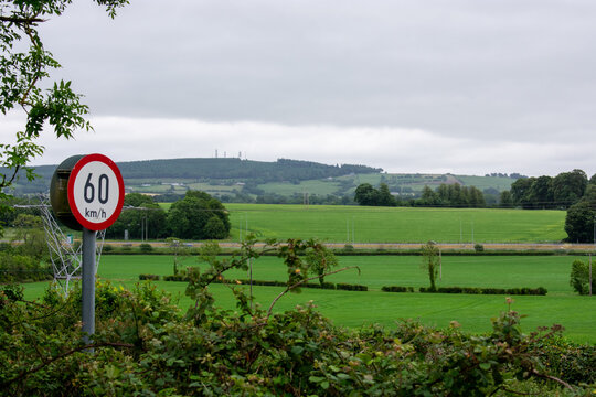 Green Irish fields
