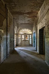 Papier Peint photo Lavable Ancien hôpital Beelitz Beelitz Heilstätten
