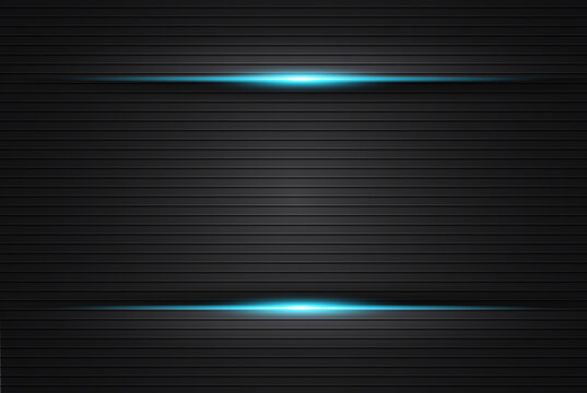 abstract metallic black blue frame sport design concept innovation background - Vector