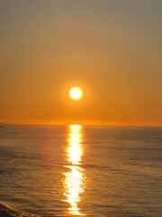 Obraz premium sunset over the sea