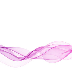 Abstract smooth color wave vector. Curve flow blue motion illustration. Smoke design. Vector lines. eps10