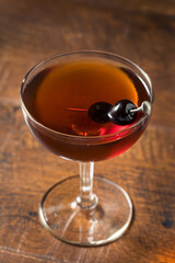 Refreshing Boozy Manhattan Cocktail
