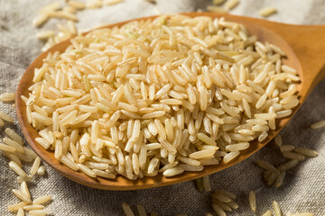Raw Dry Organic Brown Rice
