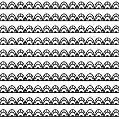 Abstract geometric pattern. Seamless pattern. Simple pattern for fabric, textile, wrapper paper. Modern graphic white and black texture design. Stylish geometric pattern.