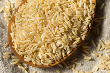 Raw Dry Organic Brown Rice