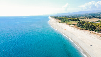 Fototapeta na wymiar Spiaggia in Calabria