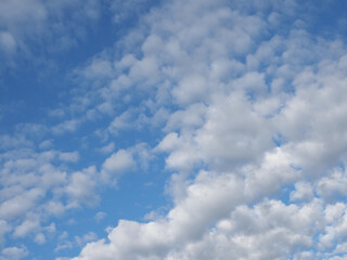 blue sky with clouds background