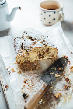 Food: Homemade Marzipan Christmas Stollen