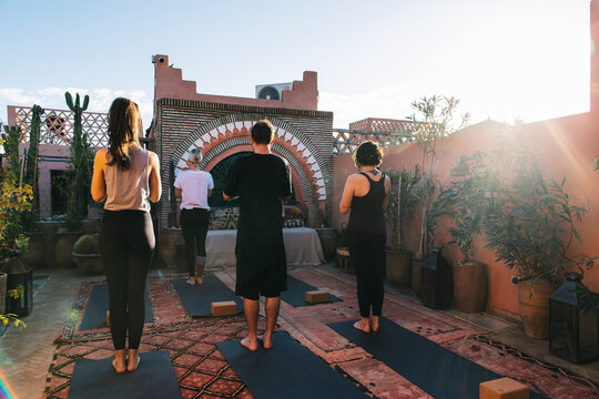Sunny Rooftop Yoga Practice