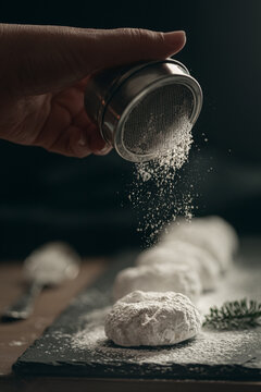 Kourampiedes - Greek Christmas Cookies