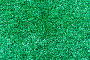 View of a green football field