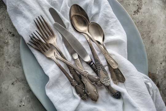 Old Silver Cutlery