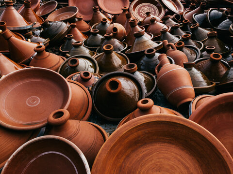 Earthen Tajine Cooking Pots