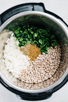 Dry separated ingredients in an Instantpot