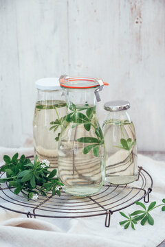 Drink: homemade woodruff syrup