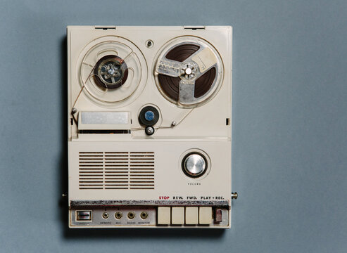 Vintage cassette recorder