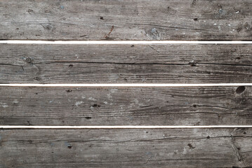 Texture of wooden boards or planks with sunlight