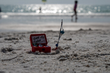 net on the beach