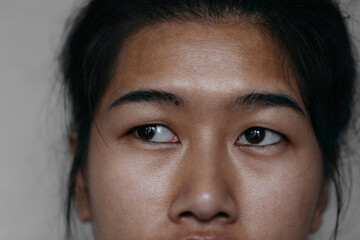 Closeup of a Thai Woman