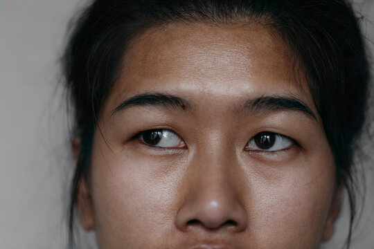 Closeup of a Thai Woman