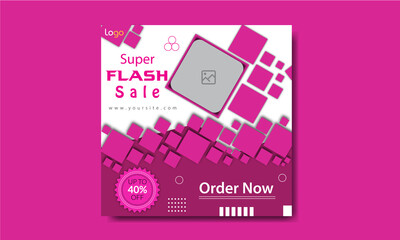 Latest Arrival Instagram sale banner template design