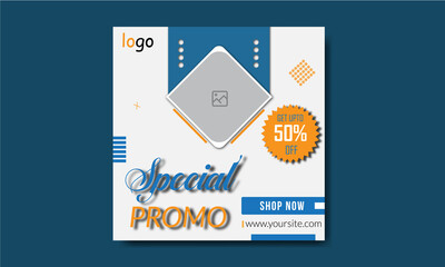 Latest Arrival Instagram sale banner template design