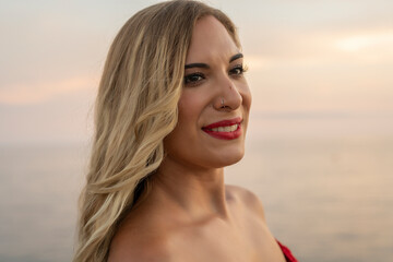 Fototapeta premium Make-up woman model