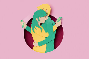 Love Phubbing. Being in love with the phone