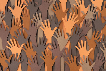 Multicultural hands