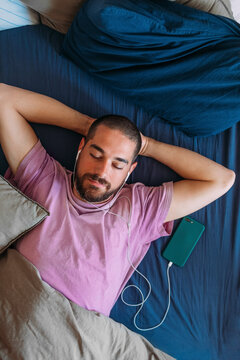 Man in the morning
