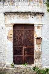 Fototapeta na wymiar old steel door