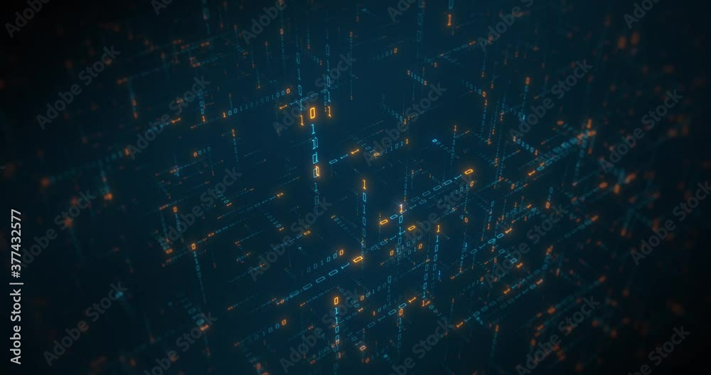 Poster artificial intelligence and machine learning. abstract automated complex circuit board design. artif