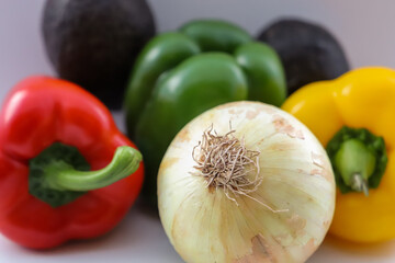 Onion and Peppers