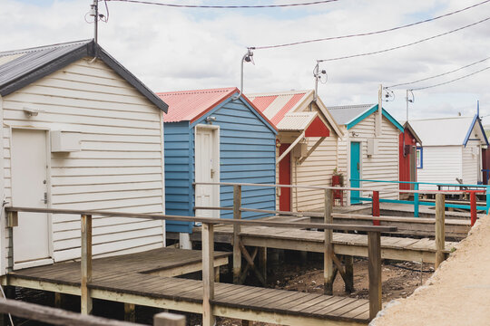 Row of Beach Houses