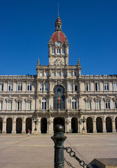 Naklejka premium Plaza de María Pita 