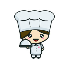 Little Chef Cute Mascot