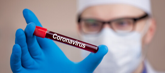 Coronavirus 2019-nCoV Blood Sample.