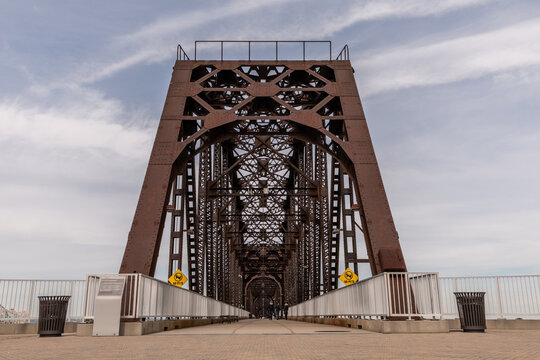 Big Four Bridge In Louisville Kentucky