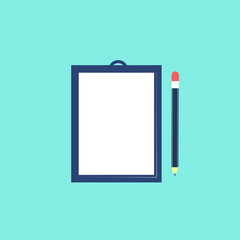 Blank business report icon EPS Vector