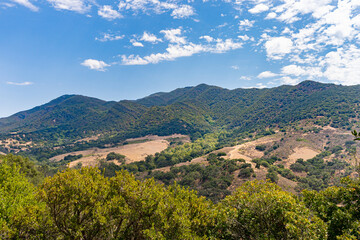 Fototapeta na wymiar View from Gaviota State Park, California